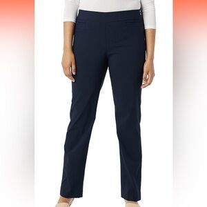 Briggs New York Women's Navy Straight Leg Pants